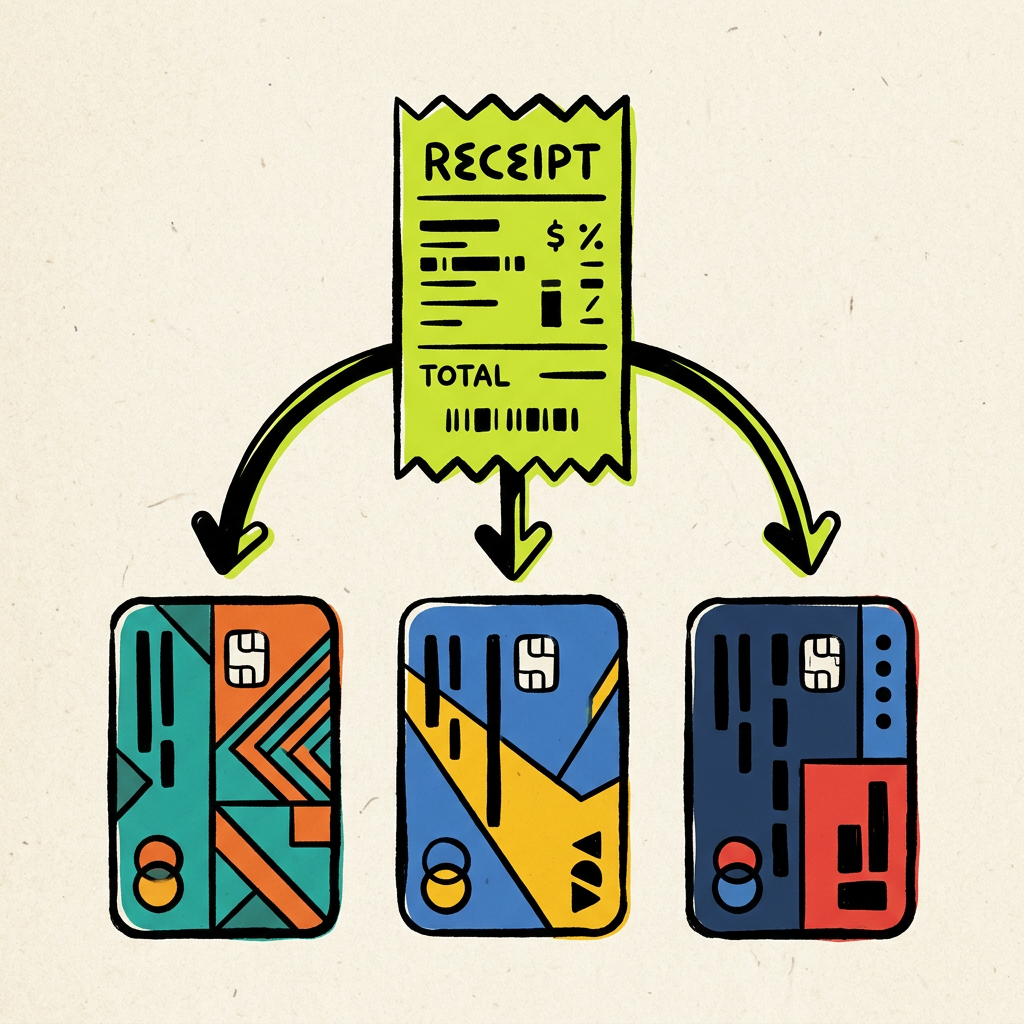 Split transactions illustration